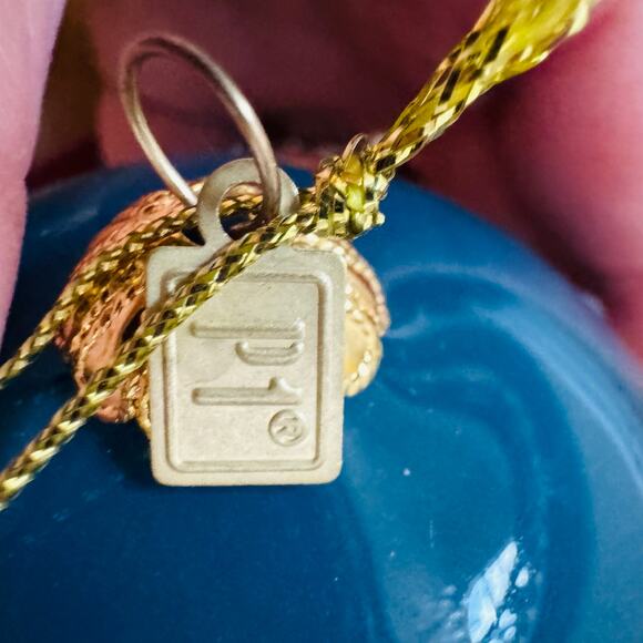 Pier One 2019 Li Bien Snowman Ornament Happy Holiday Reverse Painted Glass NEW - Picture 5 of 8